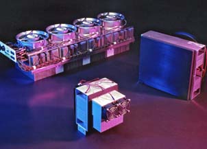 Custom thermoelectric Peltier cooling assemblies