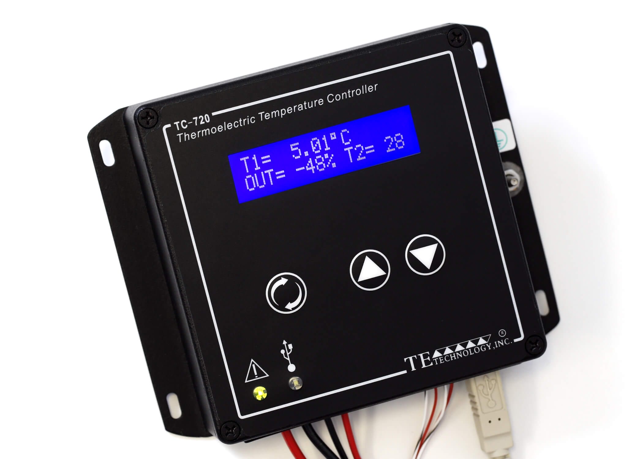 Thermoelectric temperature clearance controller